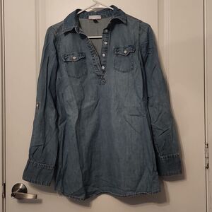 Liz Lange Maternity Denim Top